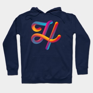 Curly H Hoodie